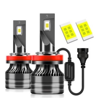 H4 M3 LED Fényszóró 30W 12/24V
