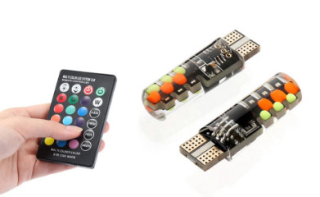 T10-RGB Led távirányítós 12V