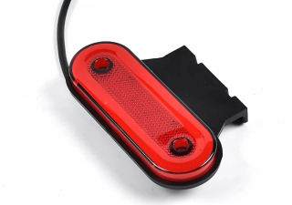 LED-es szélességjelző - piros - E-jeles - 12-24V