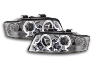 Fényszóró Audi A4 típus: 8E évjárat: 01-04 króm