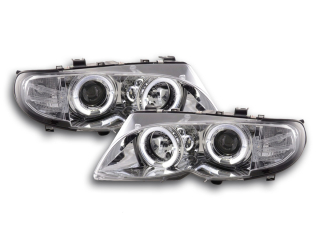 BMW E46 (02-05) SEDAN/TOURING ANGEL EYES CHROME FK Automotive Fényszóró