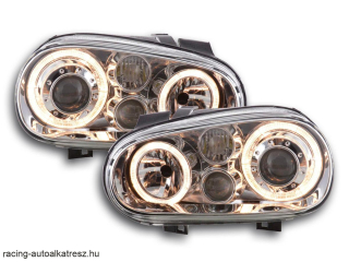 Angel Eye Fényszóró  VW Golf 4 típus: 1J évjárat: 98-03 króm