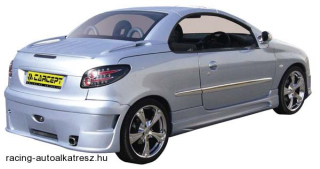 PEUGEOT 206, Hátsó lökhárító toldat