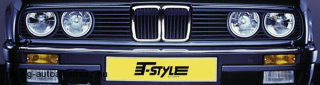 BMW SERIE 3 E30, Első lámpa maszk