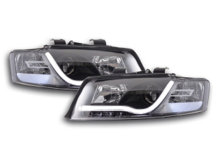 Nappali menetfényes fényszóró Set Audi A4 típus: 8E évjárat: 01-04 fekete RHD