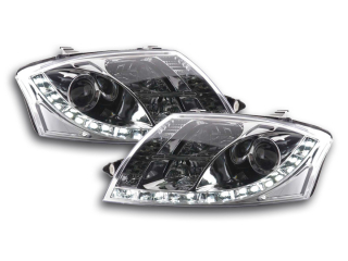 DRL Nappali menetfényes fényszóró  Audi TT típus: 8N évjárat: 99-05 króm