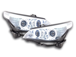 Angel Eye Fényszóró  CCFL Xenon BMW széria: 5 E60/E61 évjárat: 05-08 króm