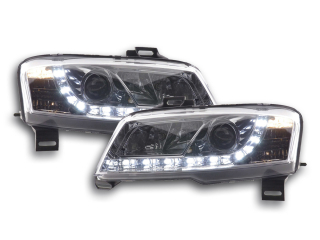 Nappali menetfény optikás fényszóró  Fiat Stilo évjárat: 01-06 króm