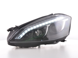 fényszórók Xenon nappali menetfény LED DRL kinézet Mercedes-Benz s osztály W221 05-09 évjárat fekete