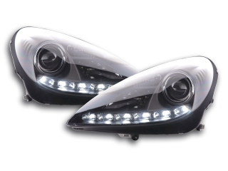 DRL Nappali menetfényes fényszóró  Mercedes SLK R171 fekete