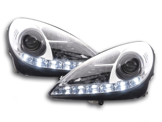 DRL Nappali menetfényes fényszóró  Mercedes SLK R171 króm