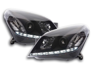 DRL Nappali menetfényes fényszóró  Opel Astra H évjárat: 2004-2009 fekete