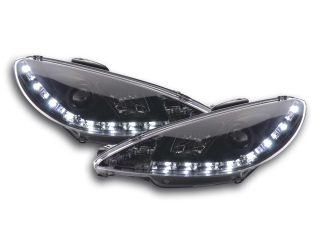 DRL Nappali menetfényes fényszóró  Peugeot 206 típus: S16 évjárat: 98- fekete