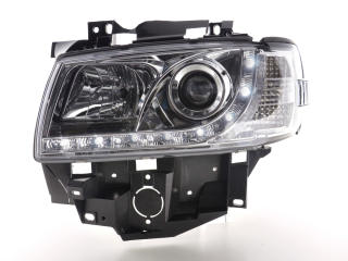 Nappali menetfényes fényszóró LED-es (DRL kinézet) VW Bus T4 évjárat: 96-03 króm