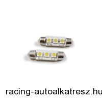 Canbus belső világítás izzók, fehér 3 SMD, 36mm, DC12V (2 darabos)