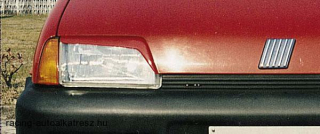 FIAT CINQUECENTO, Szemöldök