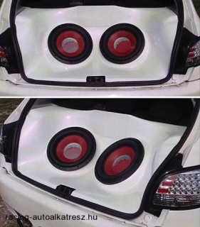 PEUGEOT 206, Csomagtér beépítő szett mélynyomóhoz