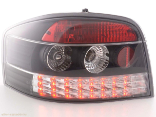 Audi A3, 8P típus (03-05 évjárat) fekete LED-es hátsó lámpa