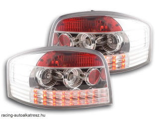 Audi A3, 8P típus (03-05 évjárat) króm LED-es hátsó lámpa