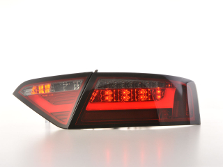 Audi A5 8T Coupe/Sportback (07-11 évjárat) vörös/fekete LED-es hátsó lámpa fénysor