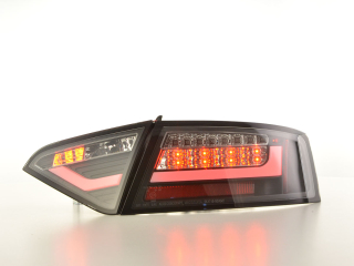 Audi A5 8T Coupe/Sportback (07-11 évjárat) fekete LED-es hátsó lámpa fénysor