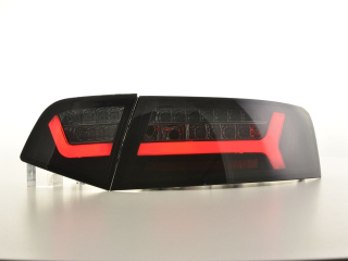 Audi A6 4F szedán (08-11 évjárat) fekete LED-es hátsó lámpa