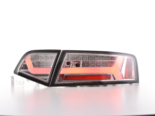Audi A6 4F szedán (08-11 évjárat) króm LED-es hátsó lámpa fénysor