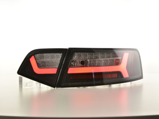 Audi A6 4F szedán (08-11 évjárat) fekete LED-es hátsó lámpa fénysor