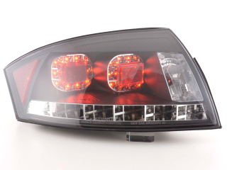 Audi TT, 8N típus (99-06 évjárat) fekete LED-es hátsó lámpa