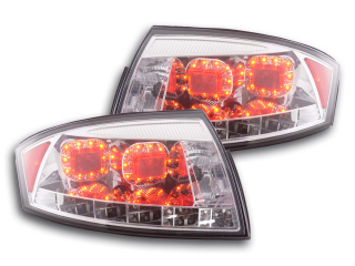 Audi TT, 8N típus (98-06 évjárat) króm LED-es hátsó lámpa