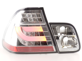 BMW 3 sorozat E46 szedán (02-05 évjárat) króm LED-es hátsó lámpa
