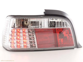 BMW 3 sorozat Coupe, E36 típus (91-98 évjárat) króm LED-es hátsó lámpa