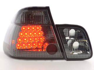 BMW 3 sorozat szedán, E46 típus (98-01 évjárat) fekete LED-es hátsó lámpa