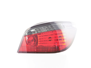 BMW 5er E60 szedán (03-07 évjárat) LED-es hátsó lámpa vörös/átlátszó