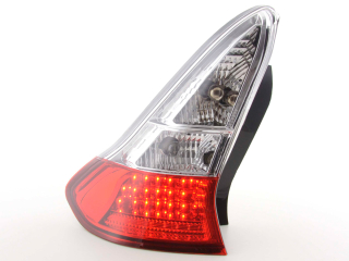 Citroen C4 3 ajtós L típus (04 évjárattól) LED-es hátsó lámpa vörös/átlátszó