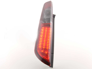 Ford Focus 2 5 ajtós (08-10 évjárat) vörös/fekete LED-es hátsó lámpa