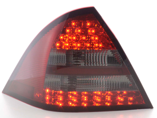 Mercedes C osztály W203 szedán (05-07 évjárat) vörös/fekete LED-es hátsó lámpa