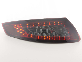Porsche 911, 997 típus (05-09 évjárat) vörös/fekete LED-es hátsó lámpa
