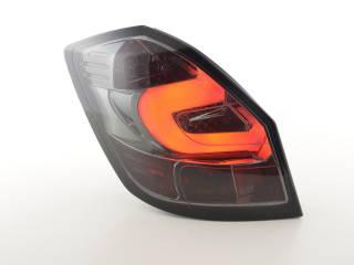 Skoda Fabia 5 ajtós (2007 évjárattól) fekete LED-es hátsó lámpa