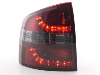 Skoda Octavia Kombi, 1Z típus (05-12) vörös/fekete LED-es hátsó lámpa