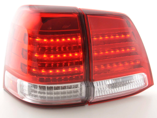 Toyota Land Cruiser, FJ200 típus (07-08 évjárat) króm LED-es hátsó lámpa