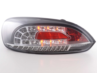 VW Scirocco 3, 13 típus (08 évjárattól) fekete LED-es hátsó lámpa