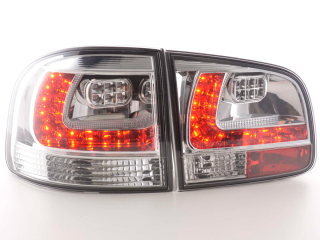 VW Touareg, 7L típus (03-09 évjárat) króm LED-es hátsó lámpa