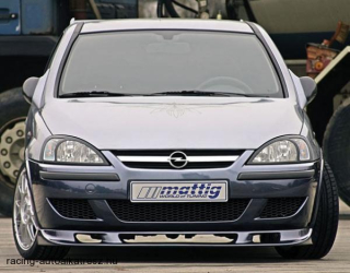 OPEL CORSA C, Lökháritó toldat