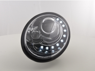 Nappali menetfényes fényszóró VW New Beetle 2006 évjárattól króm LED világítással