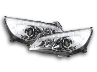 Fényszóró Opel Astra J 5 ajtós évjárat: 2009-2012 króm motorral
