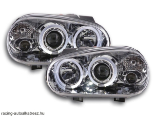 Angel Eyes fényszórók VW Golf 4 típus: 1J évjárat: 98-03 króm