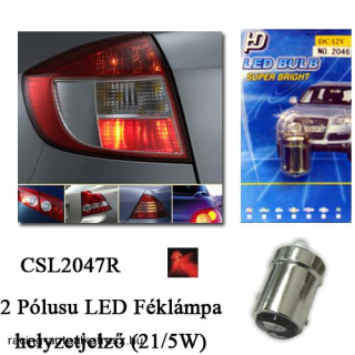 LED Féklámpa 47R