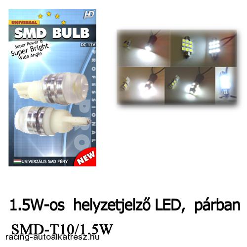 1.5W-os T10-es LED