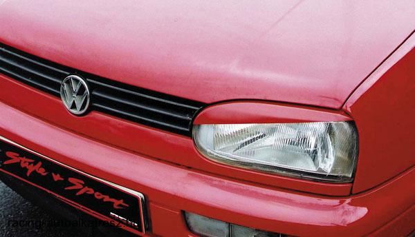 VOLKSWAGEN GOLF III, Szemöldök